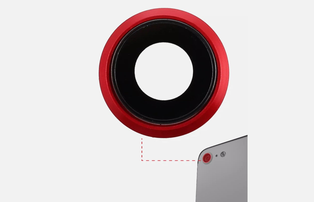 Replacement Back Camera Lens With Bracket & Bezel Compatible iPhone8