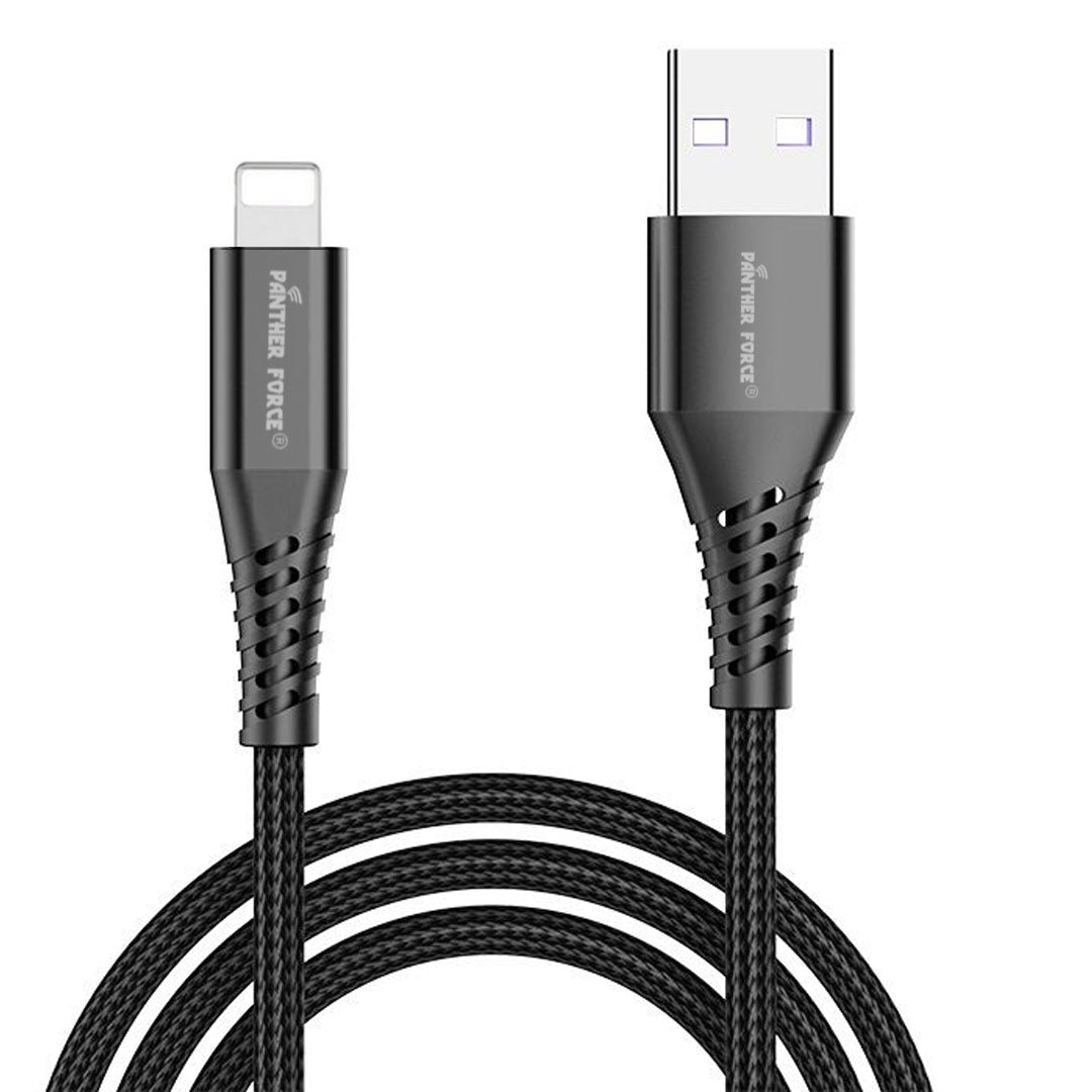 PF37- Panther Force 3A 2M Cable for iPhone - Seamless Connectivity, Uninterrupted Power