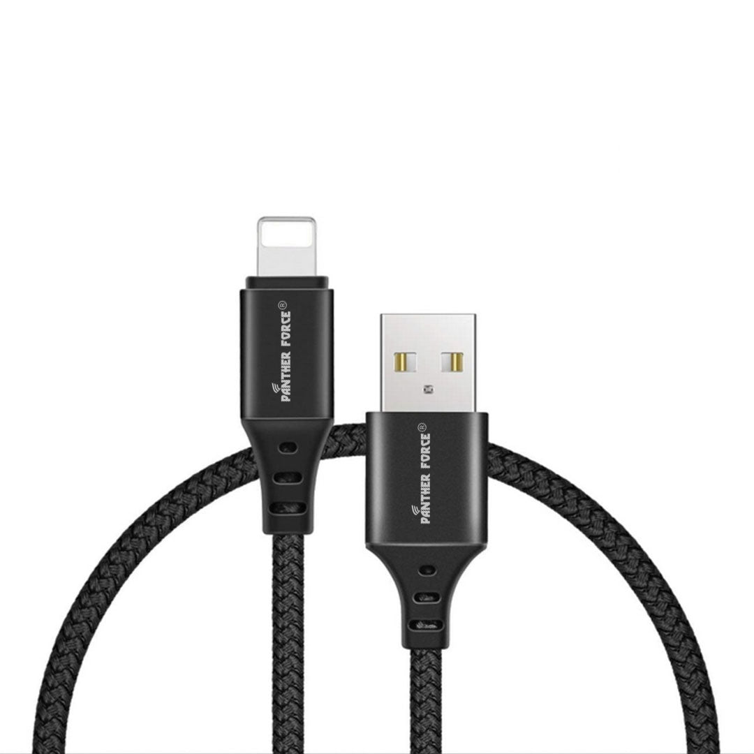 Panther Force 3A 1M Cable for iPhone - PF12 - Fast Charging & Seamless Data Transfer for Lightning Devices