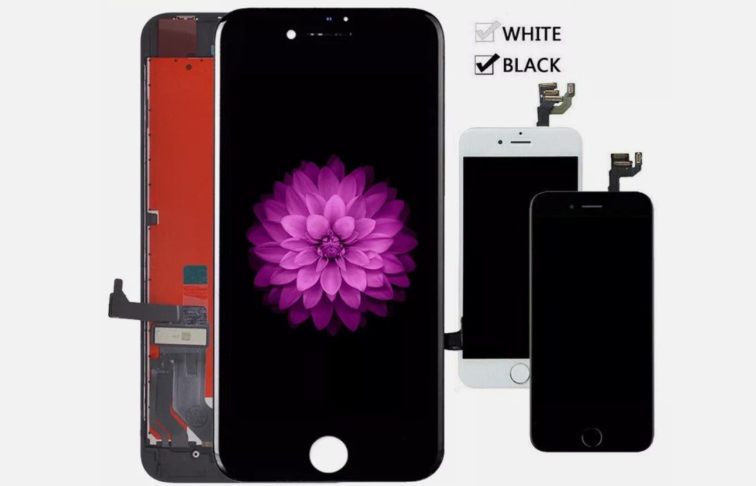 iPhone 8 Black/White Replacement LCD Touch Screen Digitizer Display