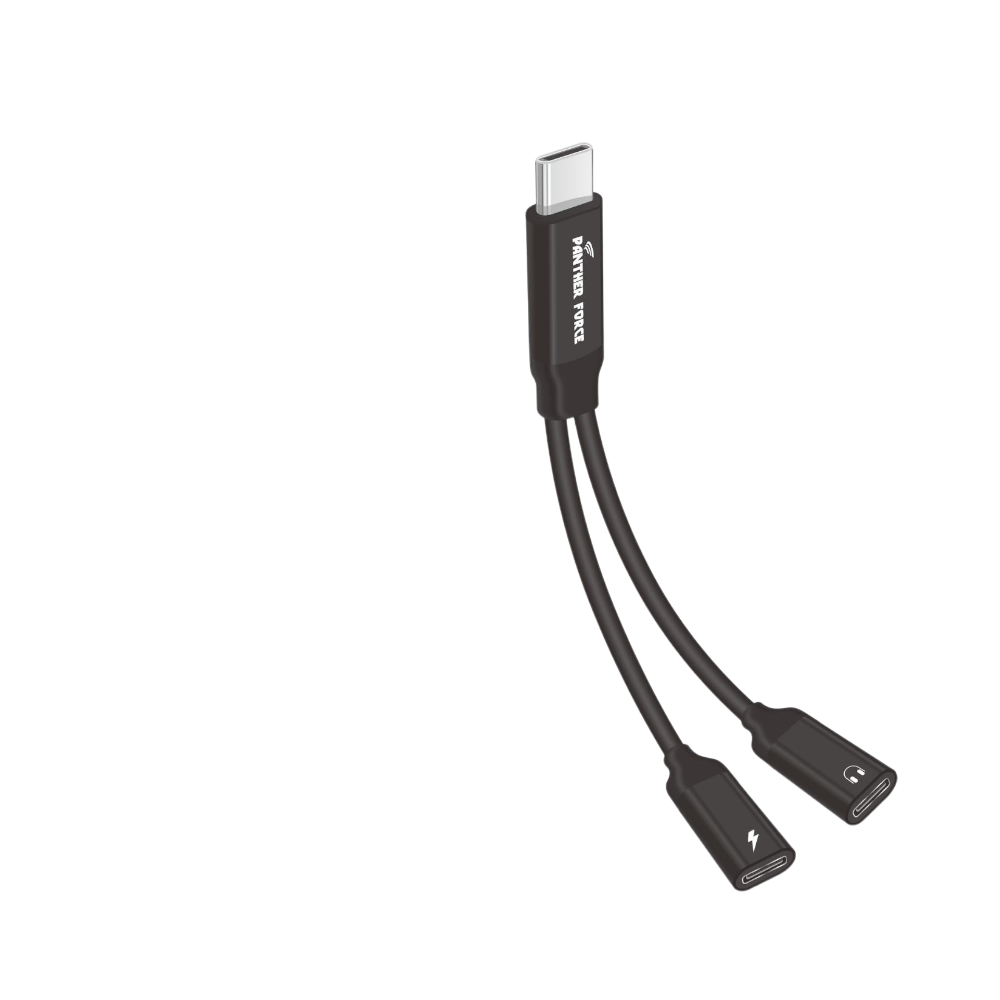 Panther Force USB-C Adapter - PF122 - Fast Charging & High-Speed Data Transfer for Micro USB Devices