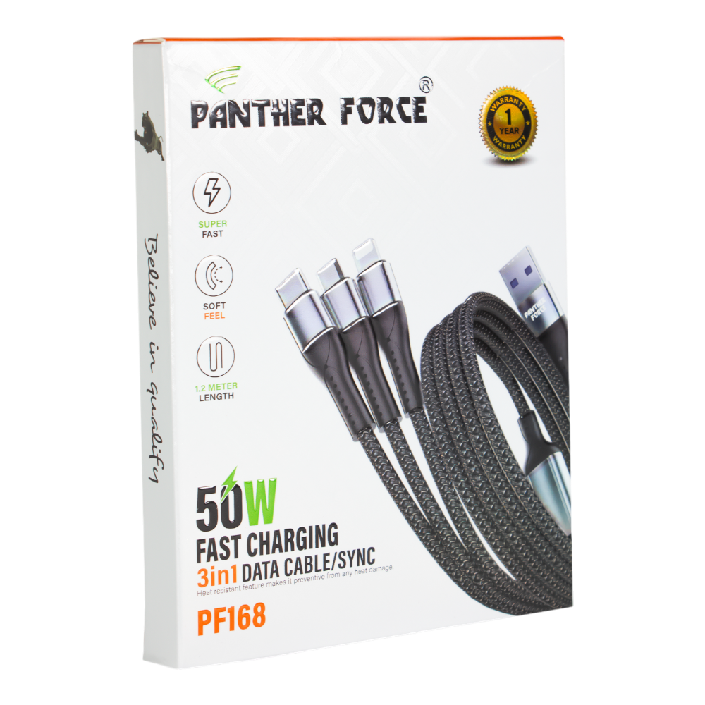 Panther Force 3-in-1 Cable - PF168