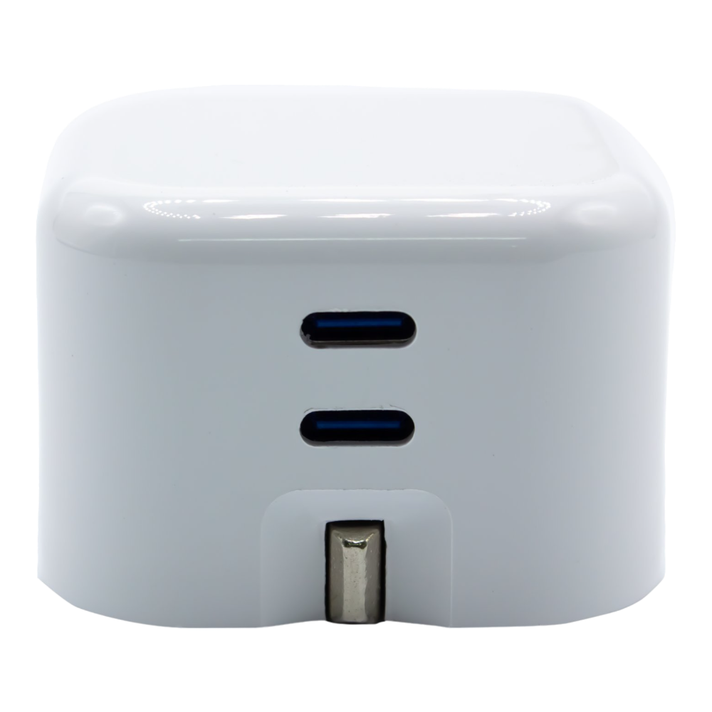 Panther Force -PF199 - || 45W Folding Plug 2* C Port - Fast Charging for Multiple Devices on the Go