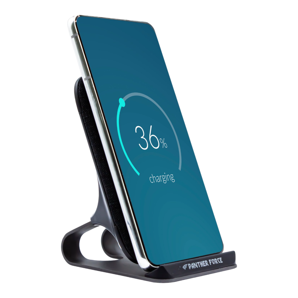 Panther Force 15W Wireless Stand Charger PF235 – Fast Charging, Vertical Design