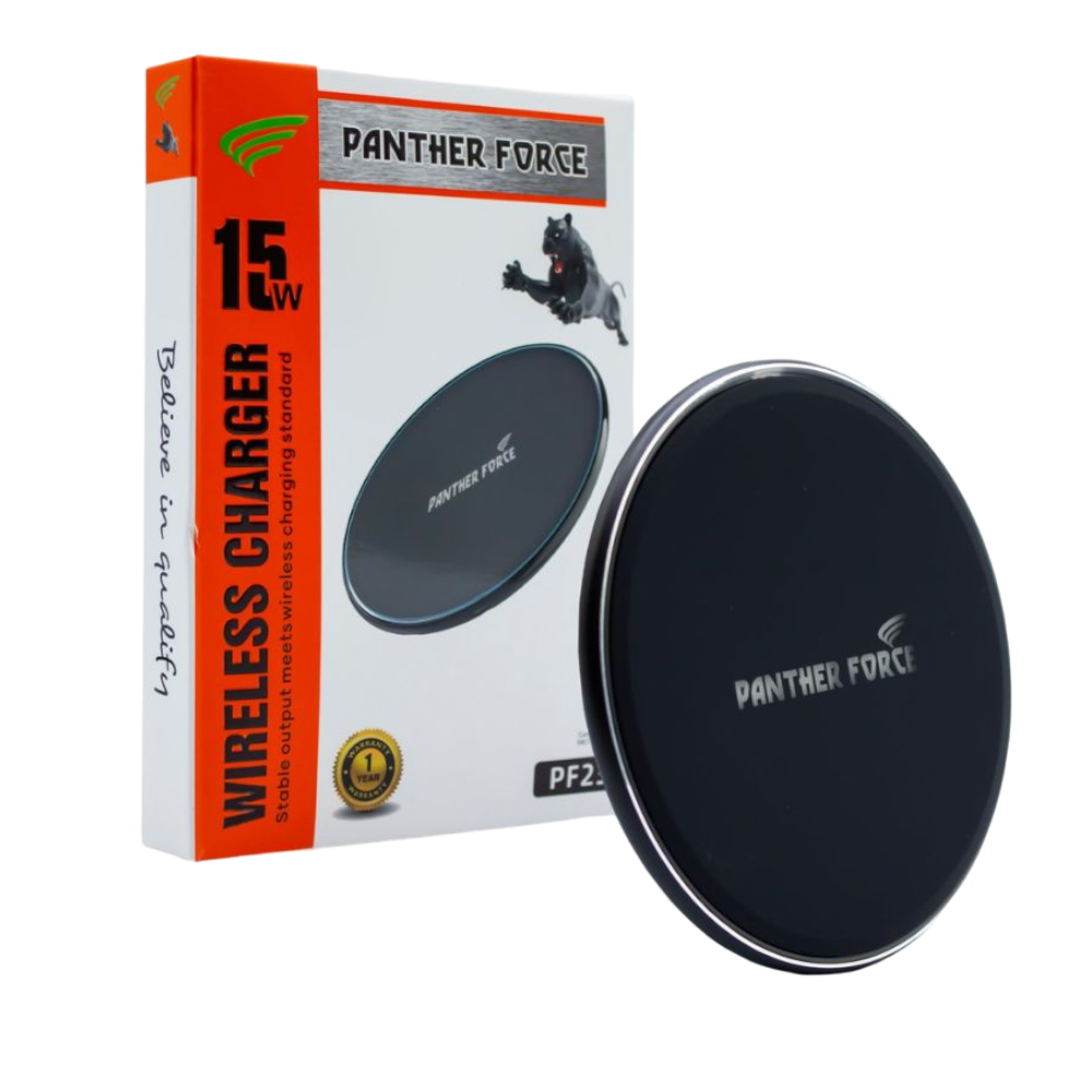 Panther Force 15W Wireless LED Charger PF236 – Fast Charging, Sleek Design