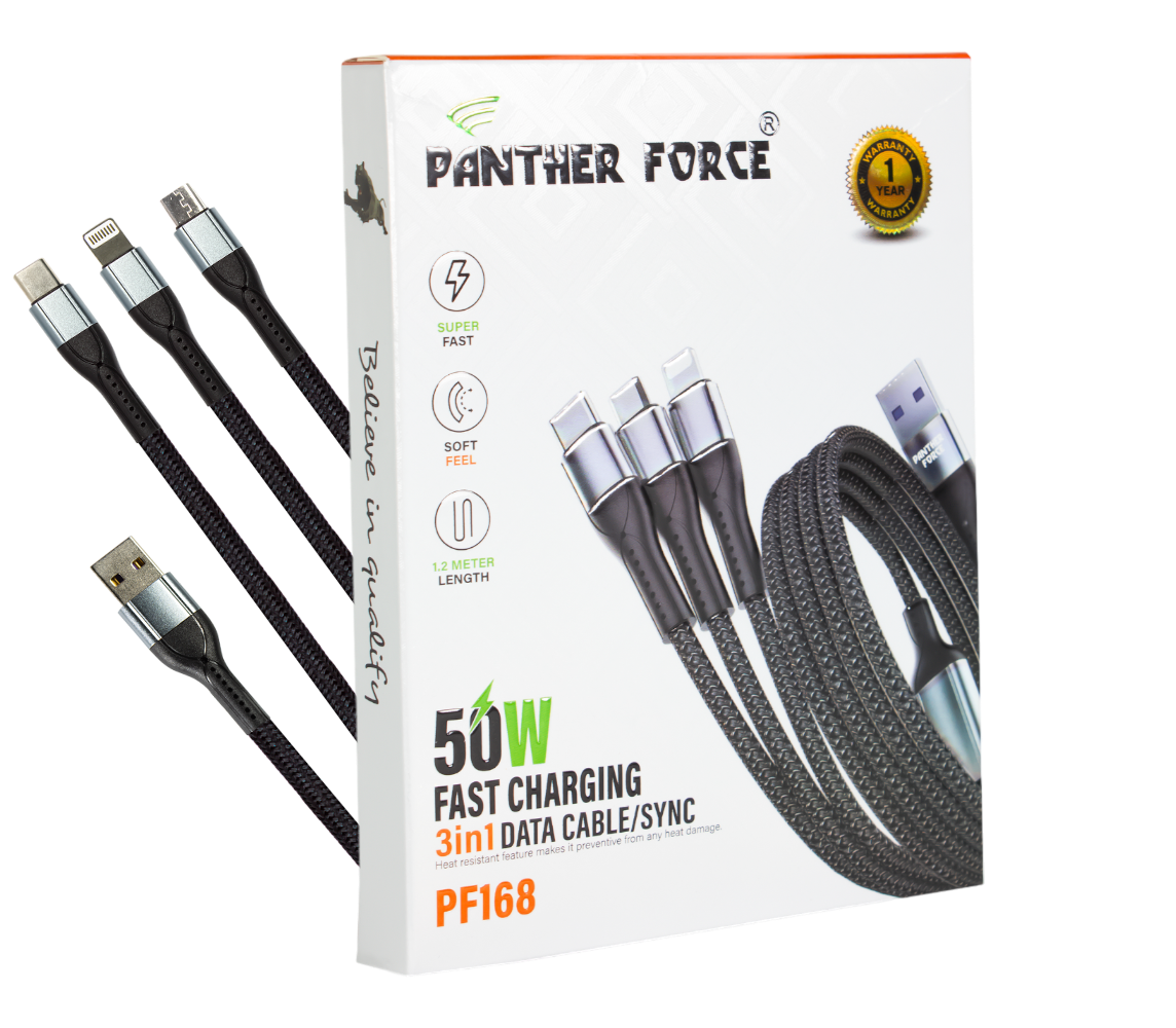 Panther Force 3-in-1 Cable - PF168